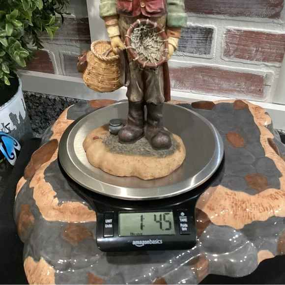 🟢 Vintage “Boy Gone Fishing” Awesome Statue Great Decor piece - Nicely Detailed - Picture 13 of 13